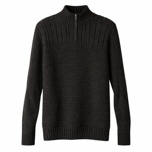 J.B. HOLT Alexander Quarter Zip Men’s Long Sleeve Sweater Size M